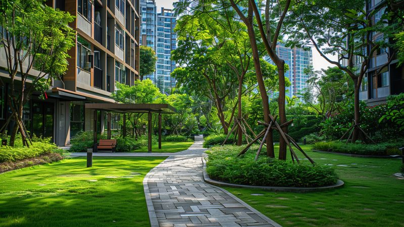 以下为农村自建房园林景观设计效果图费用的大致参考范围：